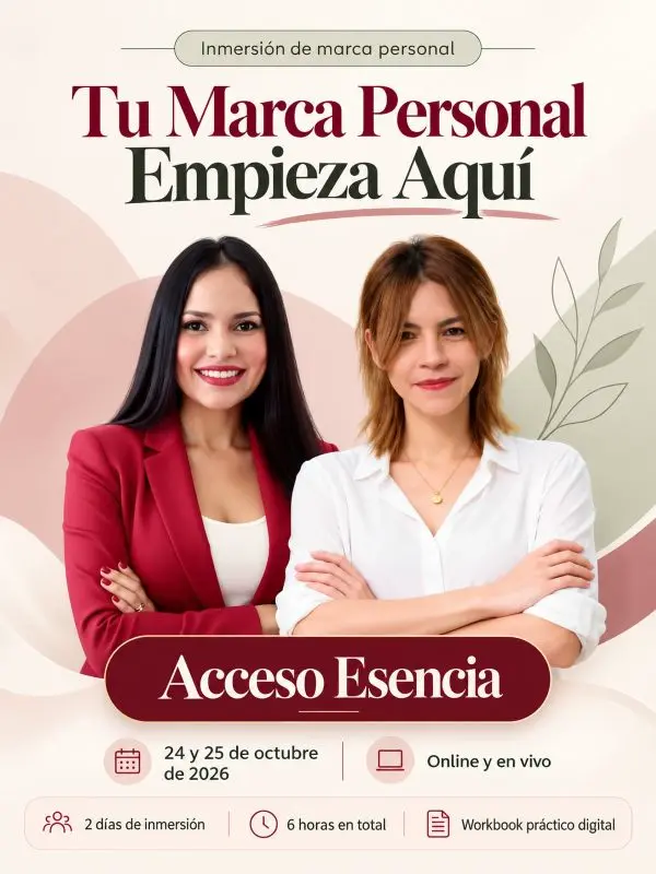 Tu Marca Personal Empieza Aquí — Acceso Esencia
